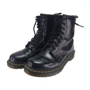 The Original Dr Martens Boots Lace Up Black Boots Mens US 7, women's US 8.5" Doc